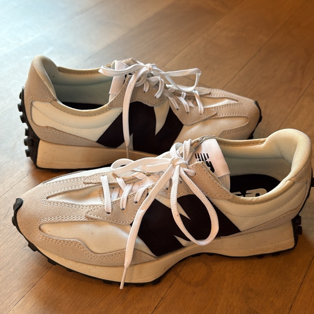 New Balance 327 Sea Salt/ Black - Picture 3 of 14